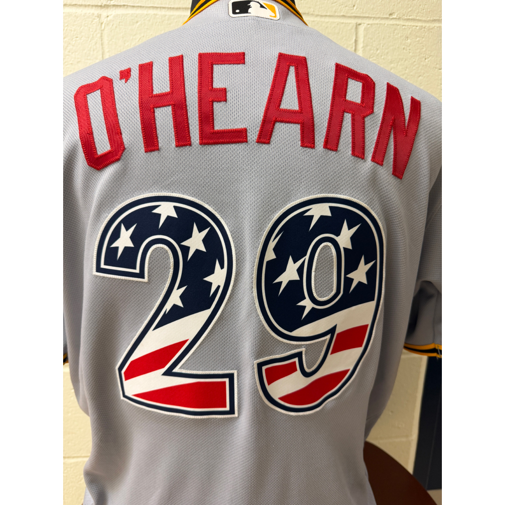 Game Used 4th of July Jersey: Ryan O'Hearn - (2-4), RUN - 7/4/2026