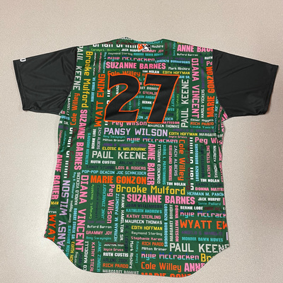 NOELBERTH ROMERO Flock for a Cure Game Worn Autographed Jersey #27 Size 48