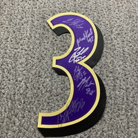 NFL - Ravens Multi Sign Jersey Number Signed By Ed Reed, Terrell Suggs, ...