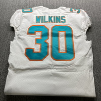 NFL - Dolphins Wilkins Game Used Jersey Size 46 (Washed by Equipment Man...