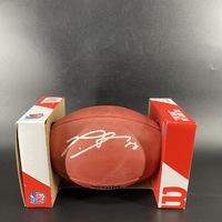 NFL - Lions Penei Sewell Signed Authentic Football with Pro Bowl Logo