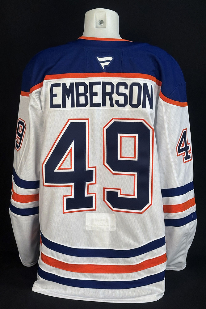 Ty Emberson #49 - 2025 Western Conference Final Edmonton Oilers 
