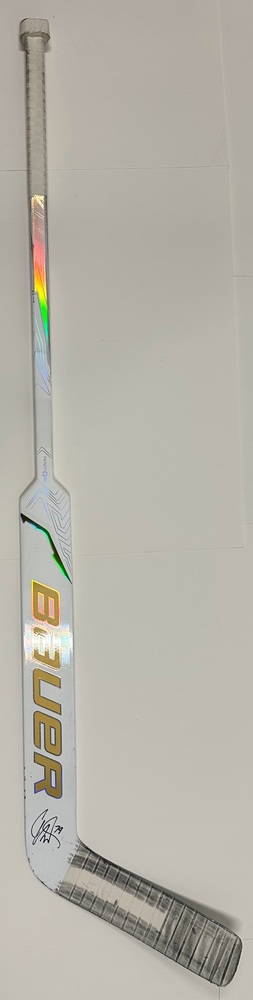 #79 Carter Hart Game Used Stick - Autographed - Vegas Golden Knights