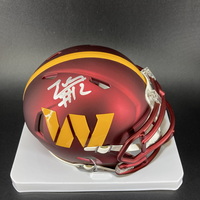 NFL - Commanders Luke McCaffrey Signed Mini Helmet