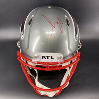 NFL - Falcons Bijan Robinson signed authentic flash helmet