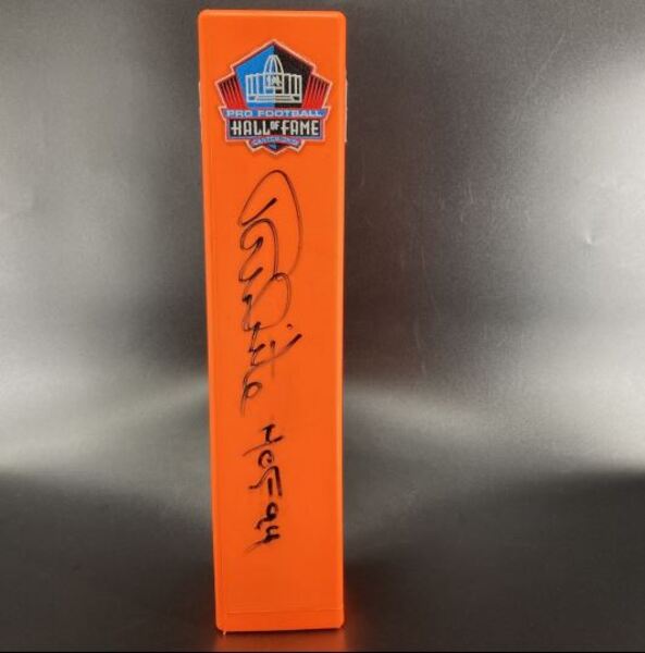 HOF - Cowboys Randy White Signed HOF Pylon