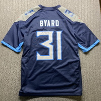 Titans - Kevin Byard Signed Replica Jersey Size XL