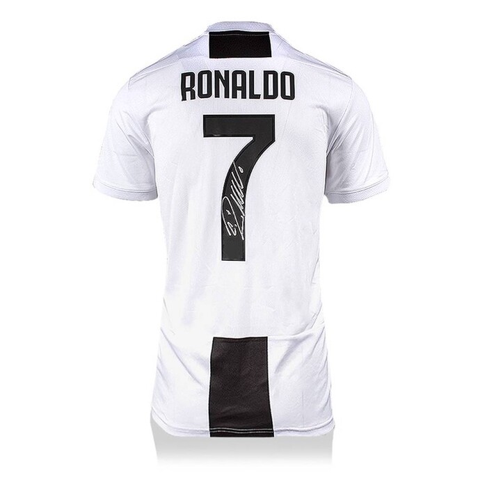 Cristiano Ronaldo Signed Juventus 2018-19 Home Jersey
