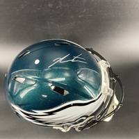 NFL - Eagles 2023 1st round pick Jalen Carter signed authentic helmet