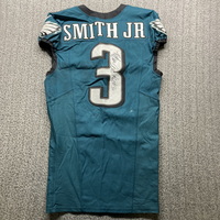 Eagles Nolan Smith Jr. Signed Game Worn Jersey (1/19/2025) Size 40