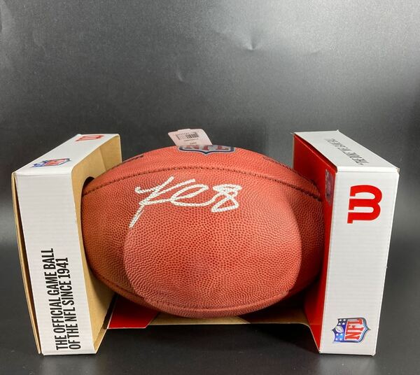 NFL - Falcons Kirk Cousins Signed Authentic Football