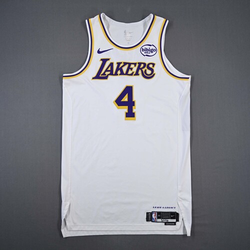 Image of Knecht, Dalton - Los Angeles Lakers - Association Edition Jersey - Worn 3/1/2026 - 2025-26 NBA Season