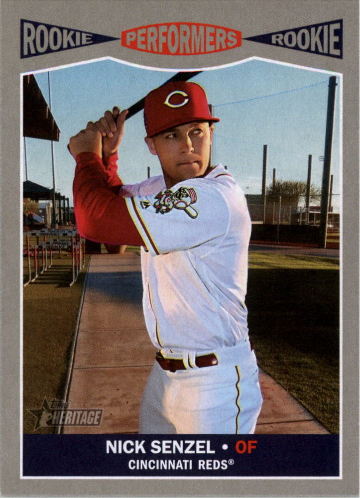 2019 Topps Heritage Rookie Performers #RP9 Nick Senzel