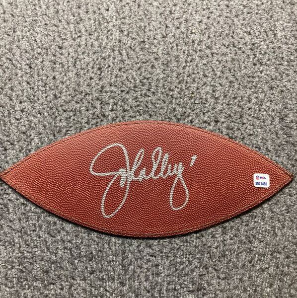 HOF - Broncos John Elway Signed Authentic Panel