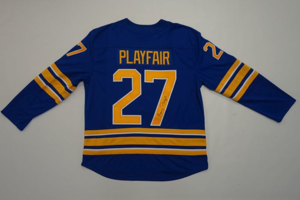 Larry Playfair Autographed 2023 Alumni Beer & Wine Festival Jersey