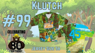 Smokey Bear's 80th Birthday Jersey #99 Klutch