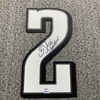 NFL - Eagles Brian Dawkins Signed Jersey Number With ""God Ble...