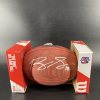 NFL - Ravens Roquan Smith Signed Authentic Football with Pro Bowl Logo
