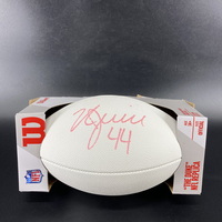 NFL - 49ers Kyle Juszczyk Signed White Composite Football