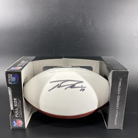 Jets - Braxton Berrios Signed Panel Ball With Jets Logo