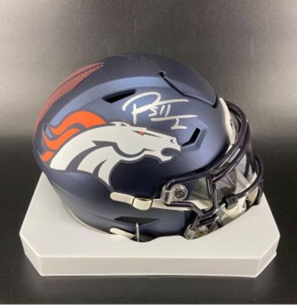 NFL - Broncos Patrick Surtain II Signed Mid Size Helmet