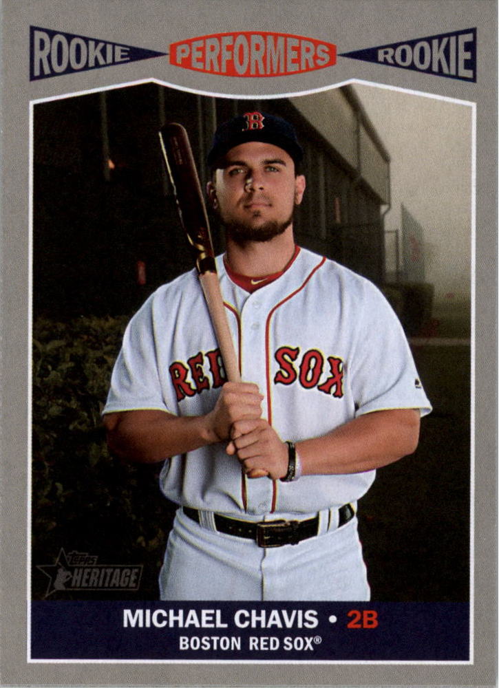 2019 Topps Heritage Rookie Performers #RP10 Michael Chavis