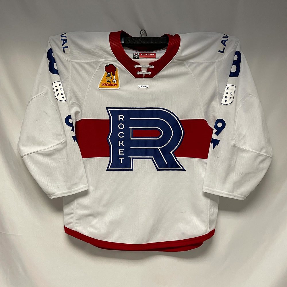 AHL Authentic 202021 Laval Rocket Regular Season Jersey Worn and