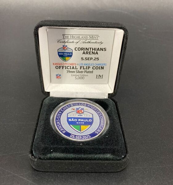 International Games - Sao Paulo Commemorative Flip Coin - Chargers vs Ch...