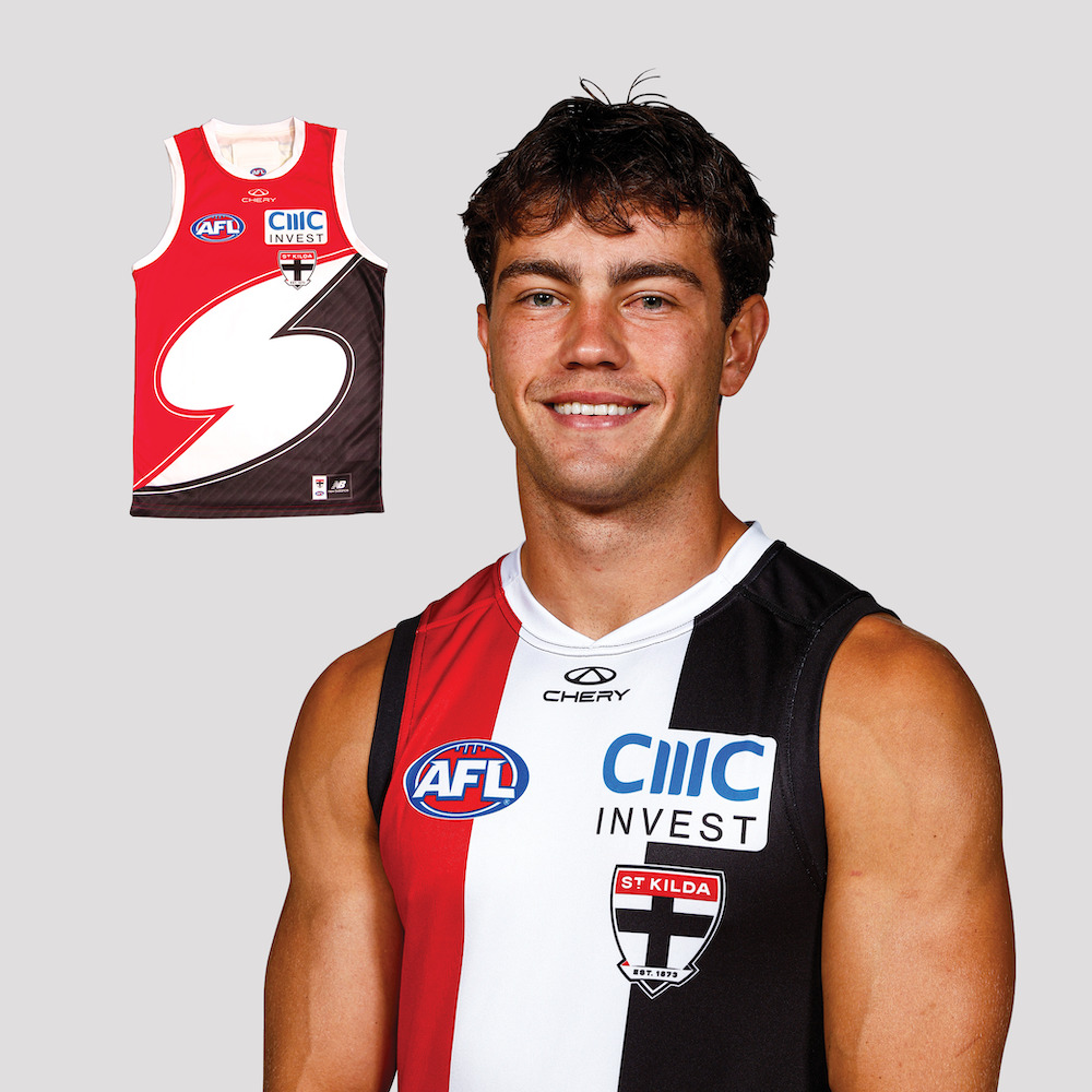 Jack Carroll #18 - 2026 Player Retro S Guernsey * Signed 