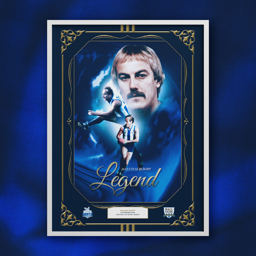 Photo of Signed Malcolm Blight 2026 Legend Inductee Print