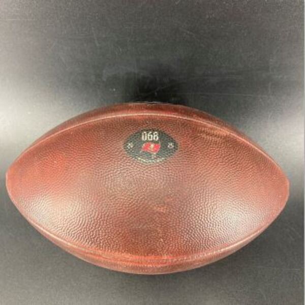 NFL - Buccaneers Game Used Football (2025 Season) Individually Numbered 068