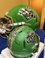 2025 NFL Draft Mini Helmet signed by Matthew Golden