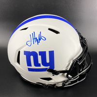 NFL - Giants Jalin Hyatt Signed Lunar Eclipse Authentic Speed Helmet