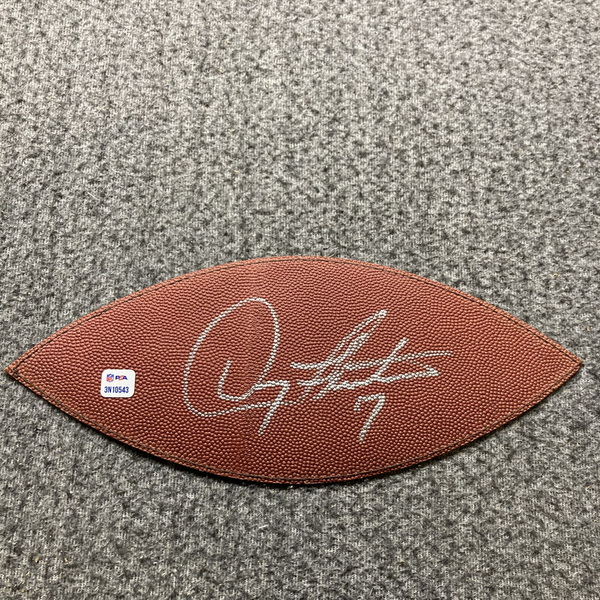 NFL - Patriots Doug Flutie Signed Authentic Panel