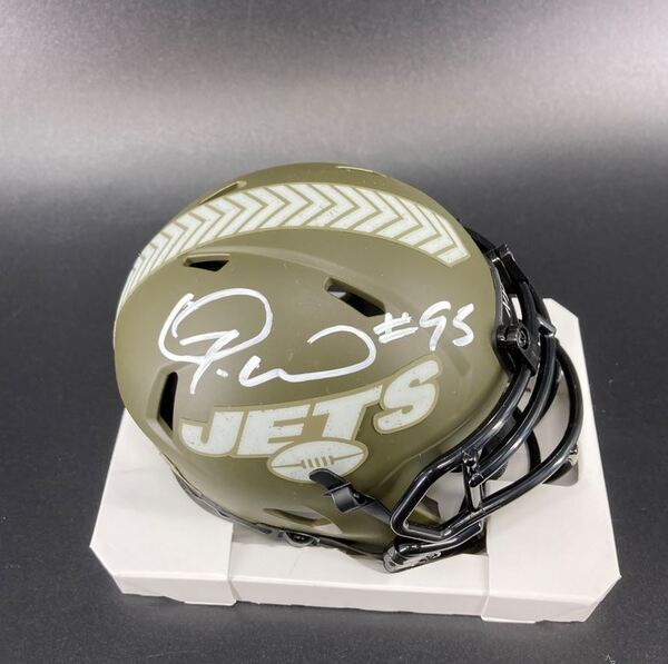 NFL - Jets Quinnen Williams Signed STS Mini