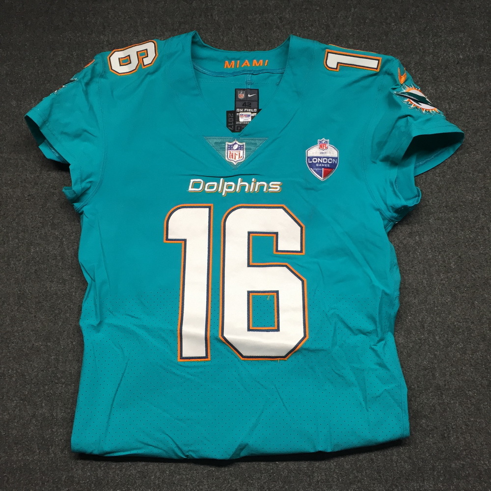 NFL Auction | SPORT RELIEF - DOLPHINS MATT HAACK GAME WORN DOLPHINS ...