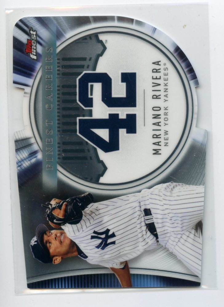 2019 Finest Career Die Cuts #FCMR4 Mariano Rivera