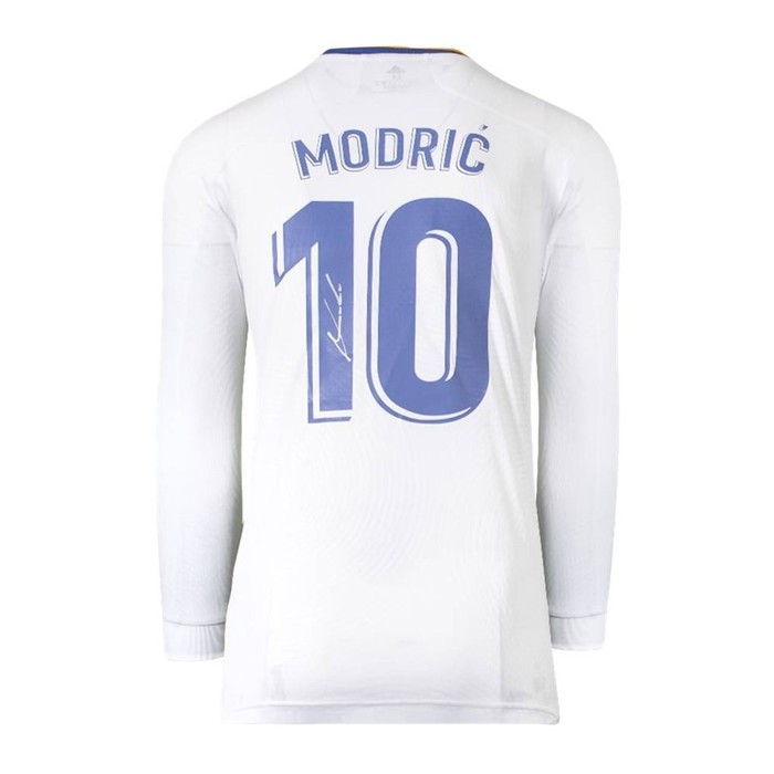 Luka Modric Signed 2021-22 Real Madrid Jersey