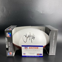 NFL - Falcons Josh Harris Signed Panel Ball With Pro Bowl Logo