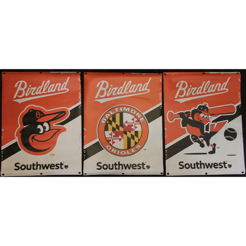 Photo of Set of 3 Street Banners from the 2019 Season