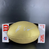NFL - Chargers Kimani Vidal Signed Gold Duke