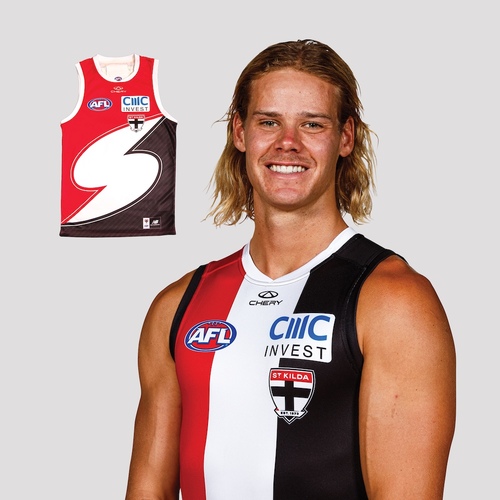 Photo of Tom De Koning #21 - 2026 Player Retro S Guernsey * Signed 