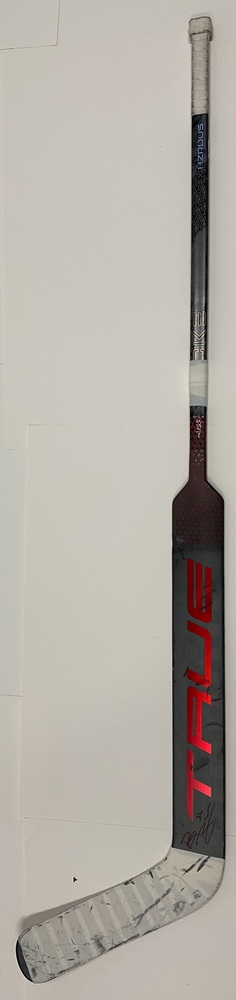 #32 Brandon Bussi Game Used Stick - Autographed - Carolina Hurricanes