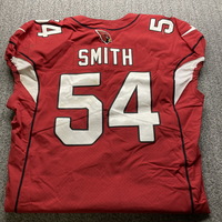 International Series - Cardinals Lecitus Smith Game Worn Jersey (11/21/2...