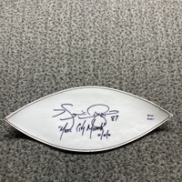 Legends - Titans Kevin Dyson Signed Panel With Music City Miracle Inscri...