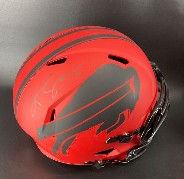 Bills - Khalil Shakir Signed Replica Rave Helmet