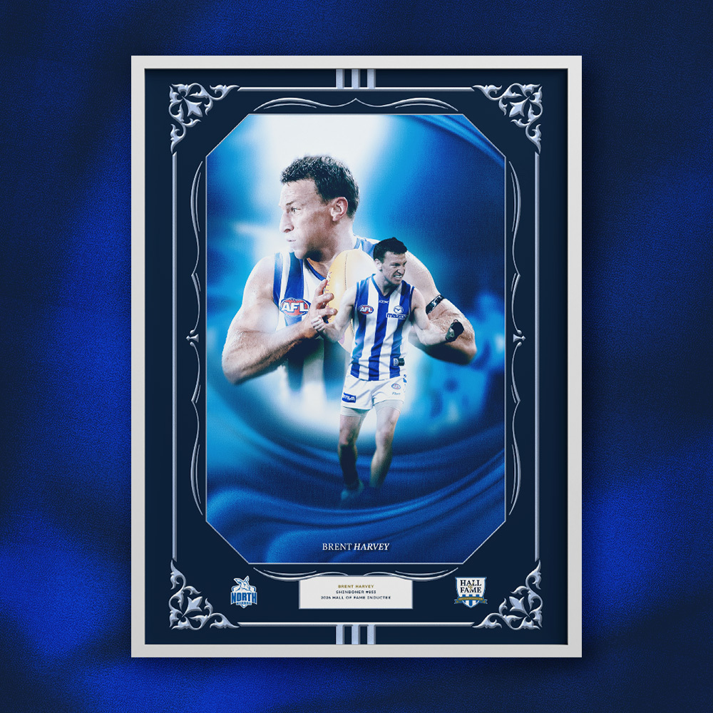 Signed Brent Harvey 2026 Hall of Fame Inductee Print